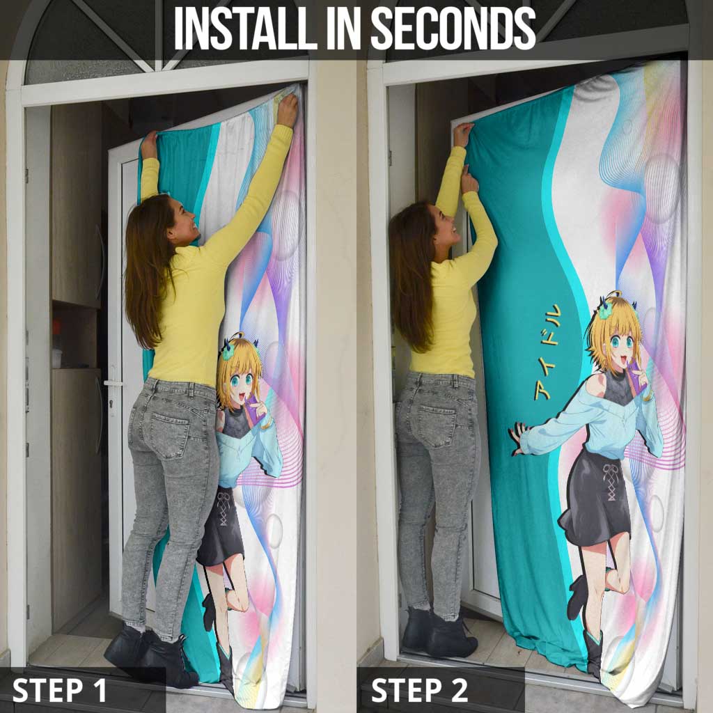 MEM-cho Idol Door Cover Playful Idol Anime Style