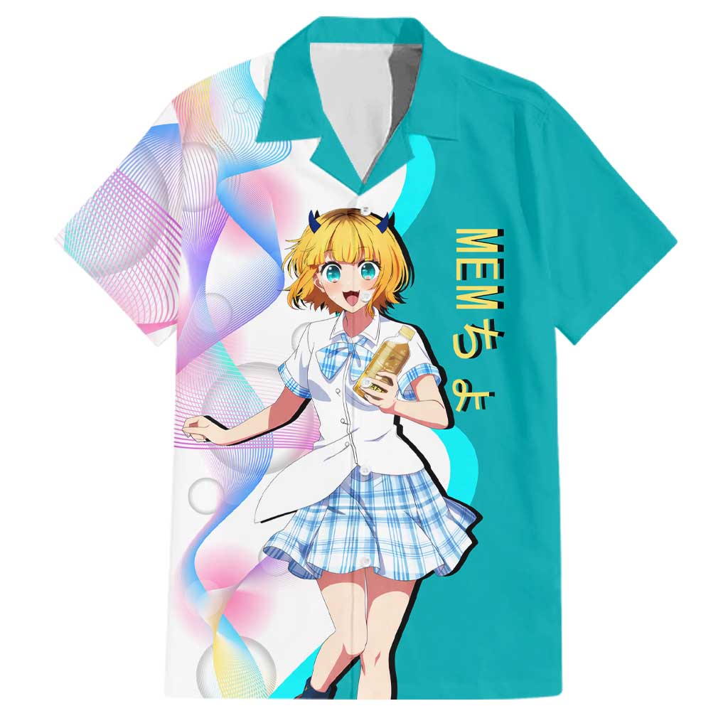 MEM-cho Idol Family Matching Long Sleeve Bodycon Dress and Hawaiian Shirt Playful Idol Anime Style