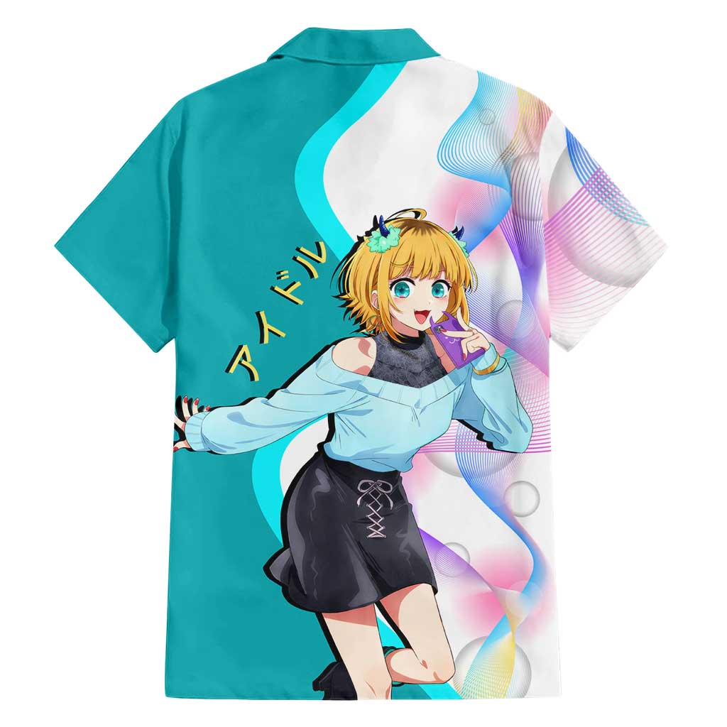 MEM-cho Idol Family Matching Summer Maxi Dress and Hawaiian Shirt Playful Idol Anime Style