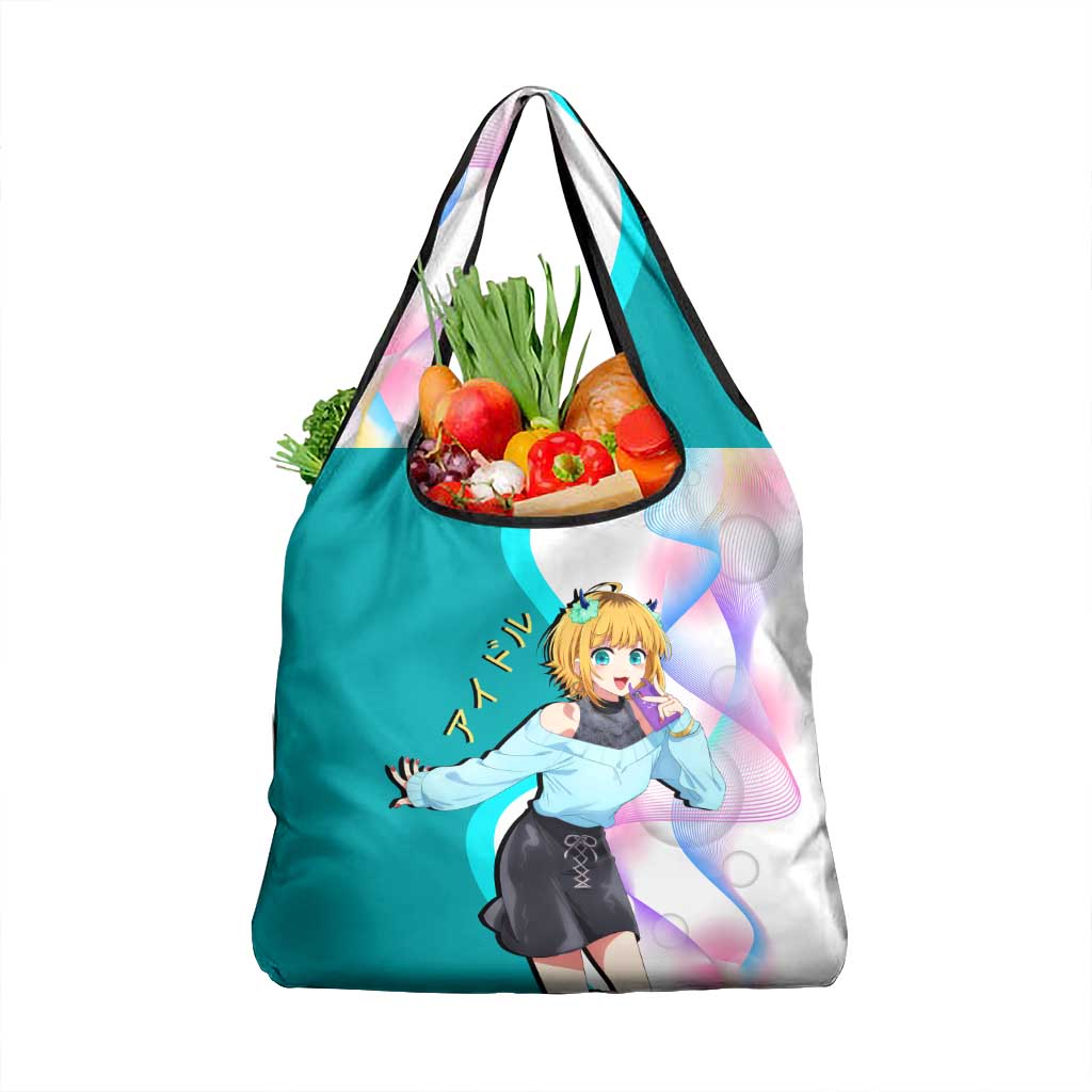 MEM-cho Idol Grocery Bag Playful Idol Anime Style