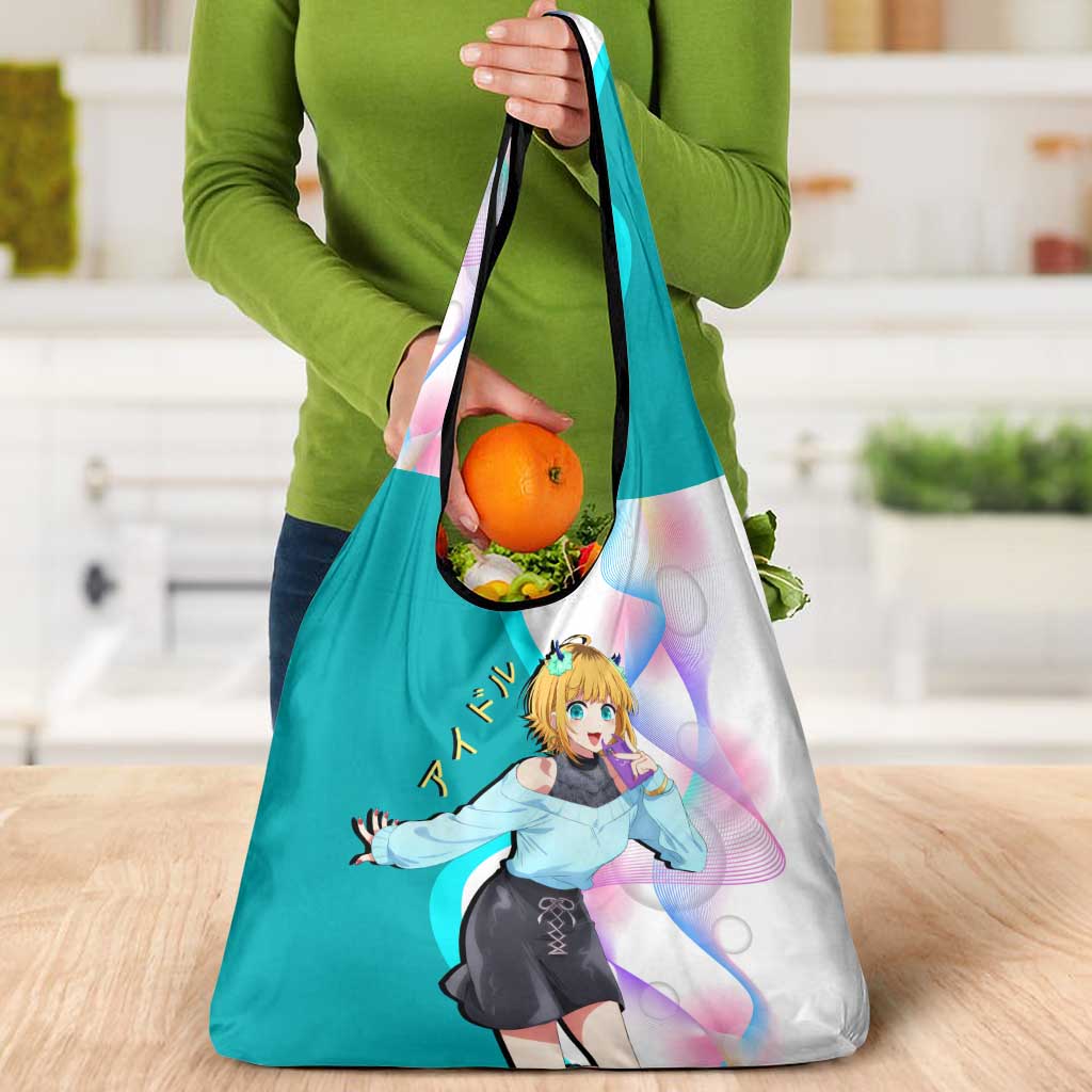 MEM-cho Idol Grocery Bag Playful Idol Anime Style