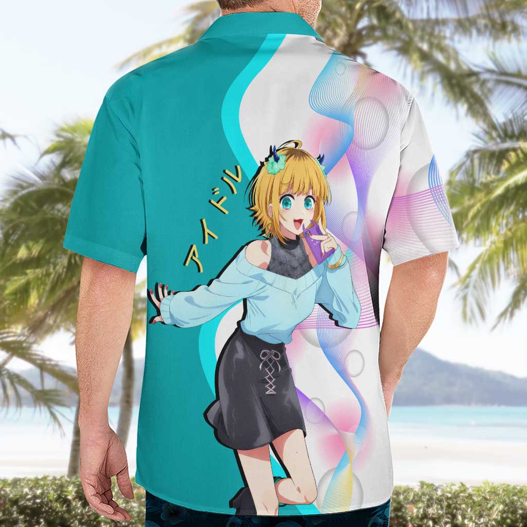 MEM-cho Idol Hawaiian Shirt Playful Idol Anime Style