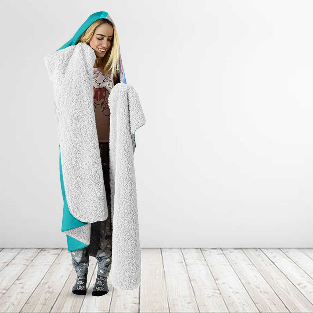 MEM-cho Idol Hooded Blanket Playful Idol Anime Style