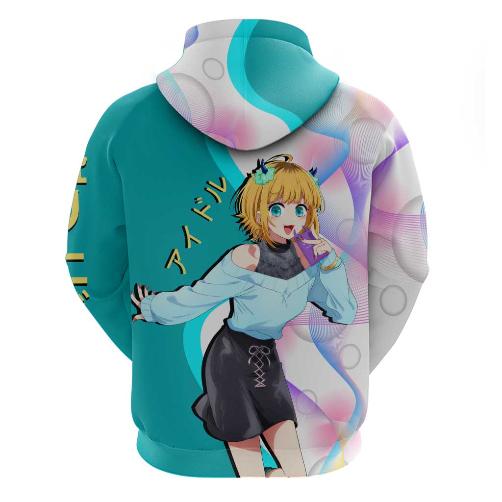 MEM-cho Idol Hoodie Playful Idol Anime Style