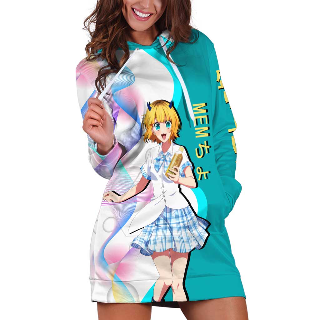 MEM-cho Idol Hoodie Dress Playful Idol Anime Style