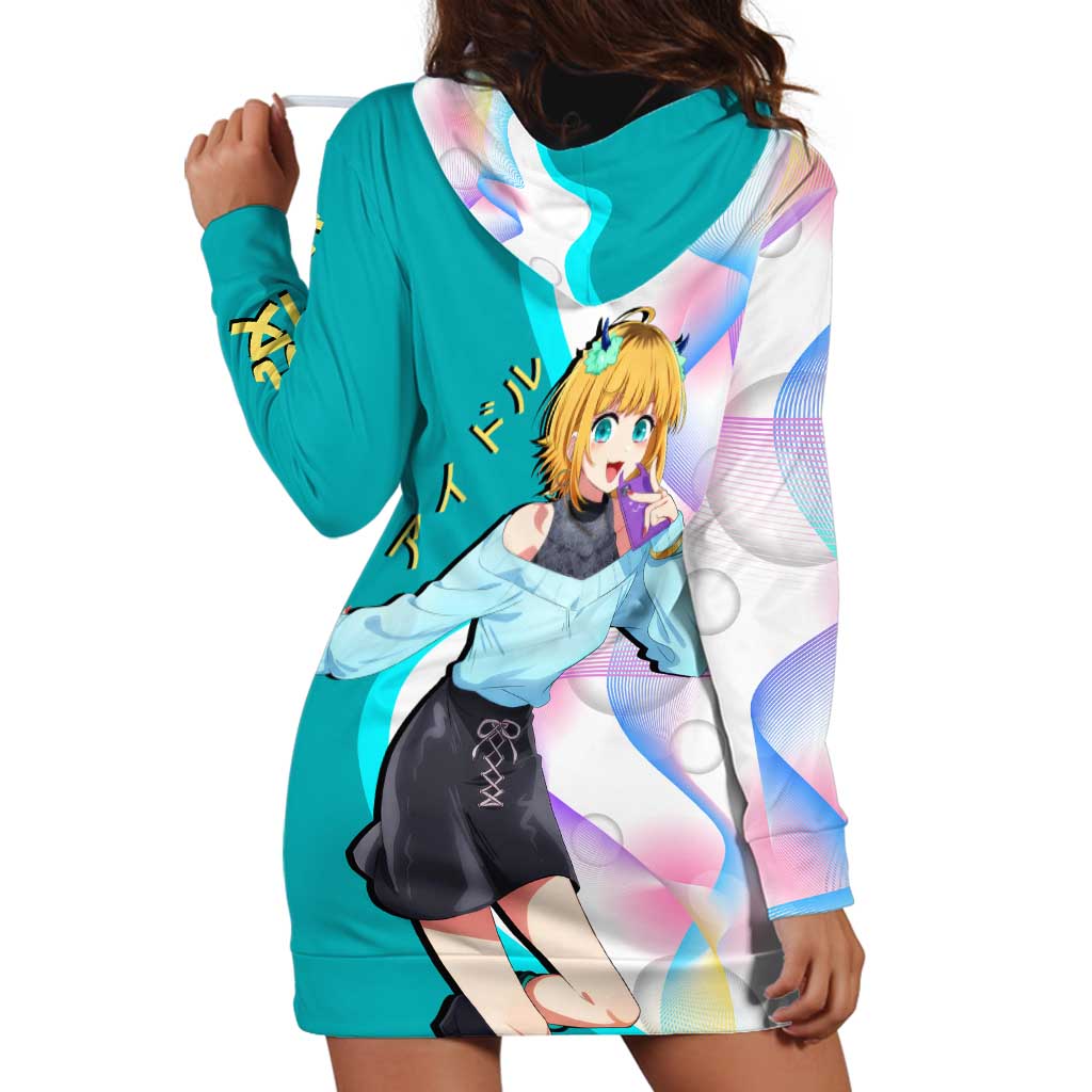 MEM-cho Idol Hoodie Dress Playful Idol Anime Style