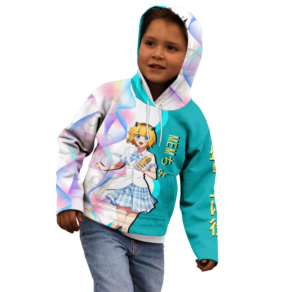 MEM-cho Idol Kid Hoodie Playful Idol Anime Style