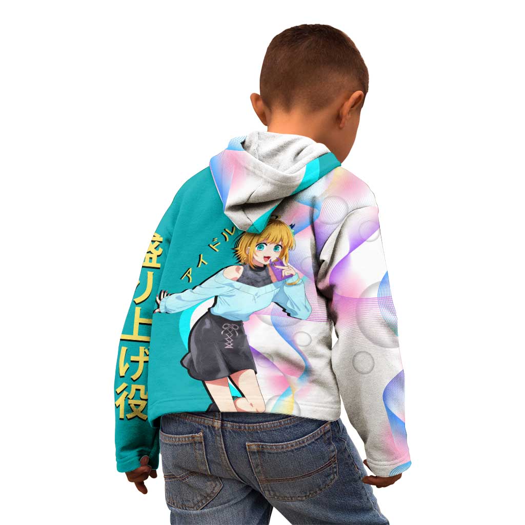 MEM-cho Idol Kid Hoodie Playful Idol Anime Style