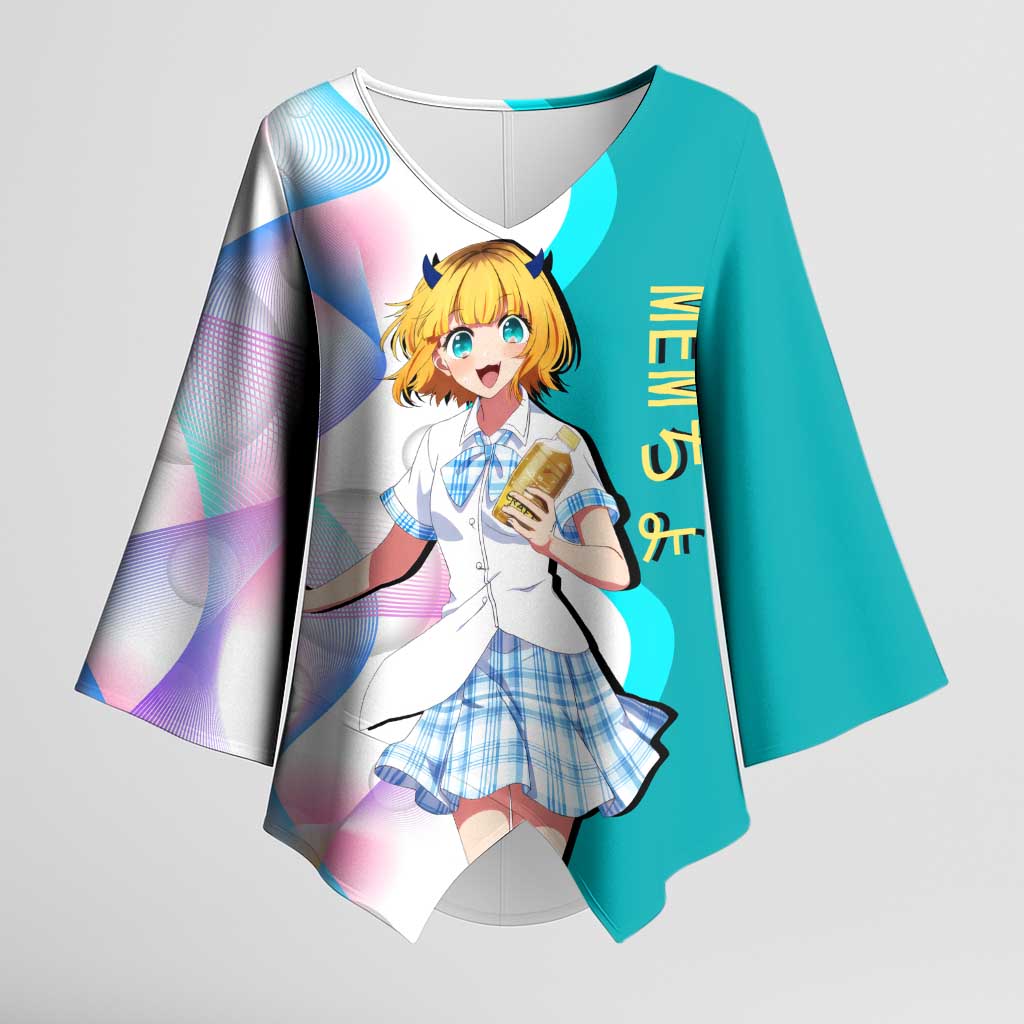 MEM-cho Idol Kimono Sleeve Blouse Playful Idol Anime Style