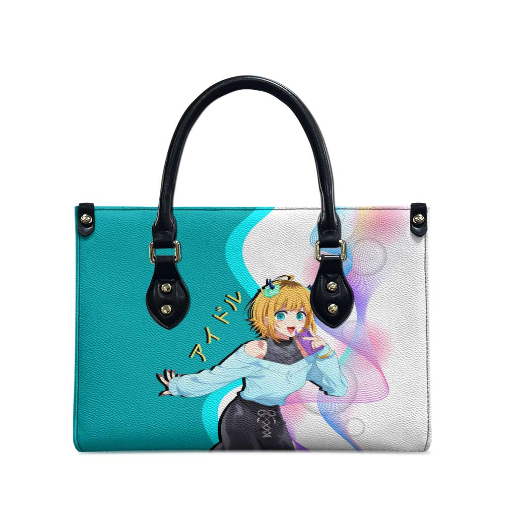 MEM-cho Idol Leather Bag Playful Idol Anime Style