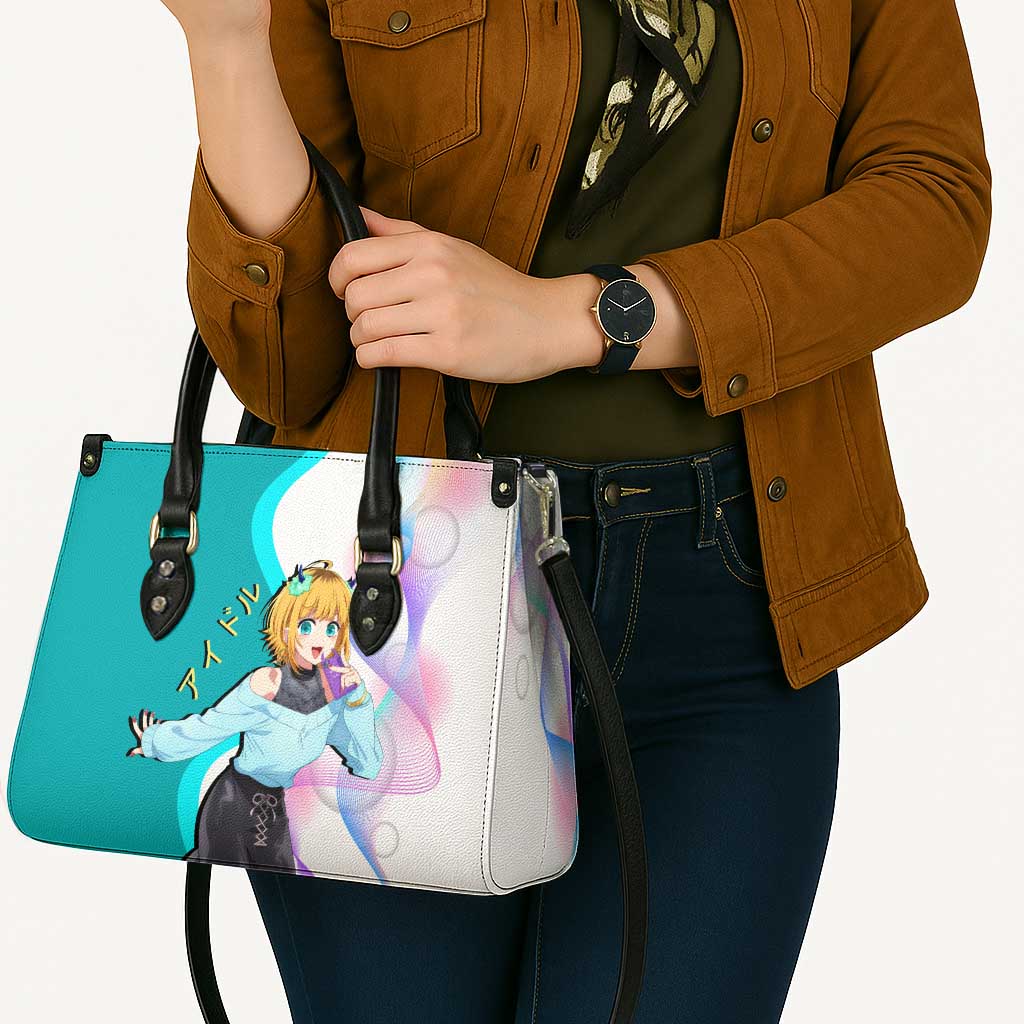 MEM-cho Idol Leather Bag Playful Idol Anime Style