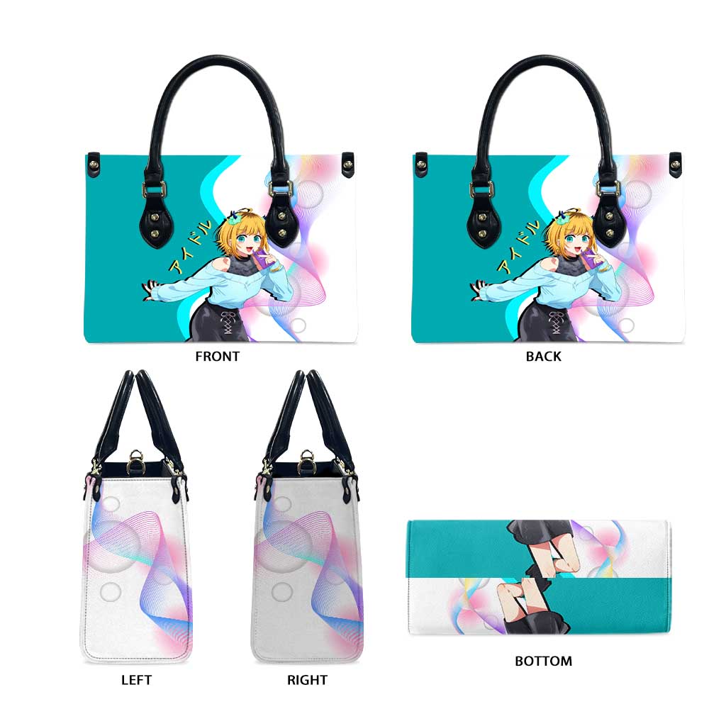MEM-cho Idol Leather Bag Playful Idol Anime Style