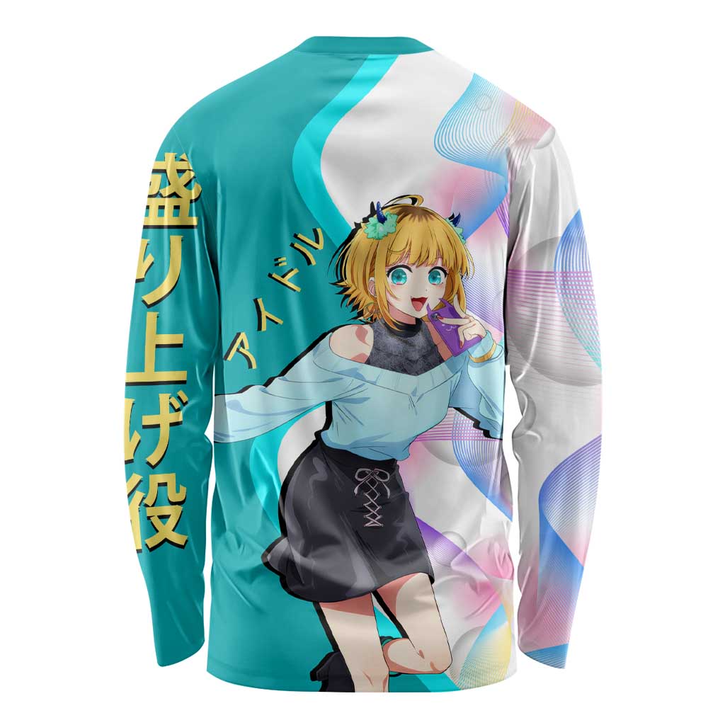 MEM-cho Idol Long Sleeve Shirt Playful Idol Anime Style