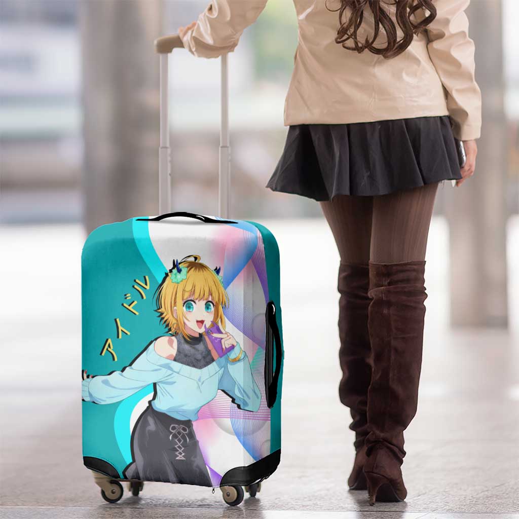 MEM-cho Idol Luggage Cover Playful Idol Anime Style