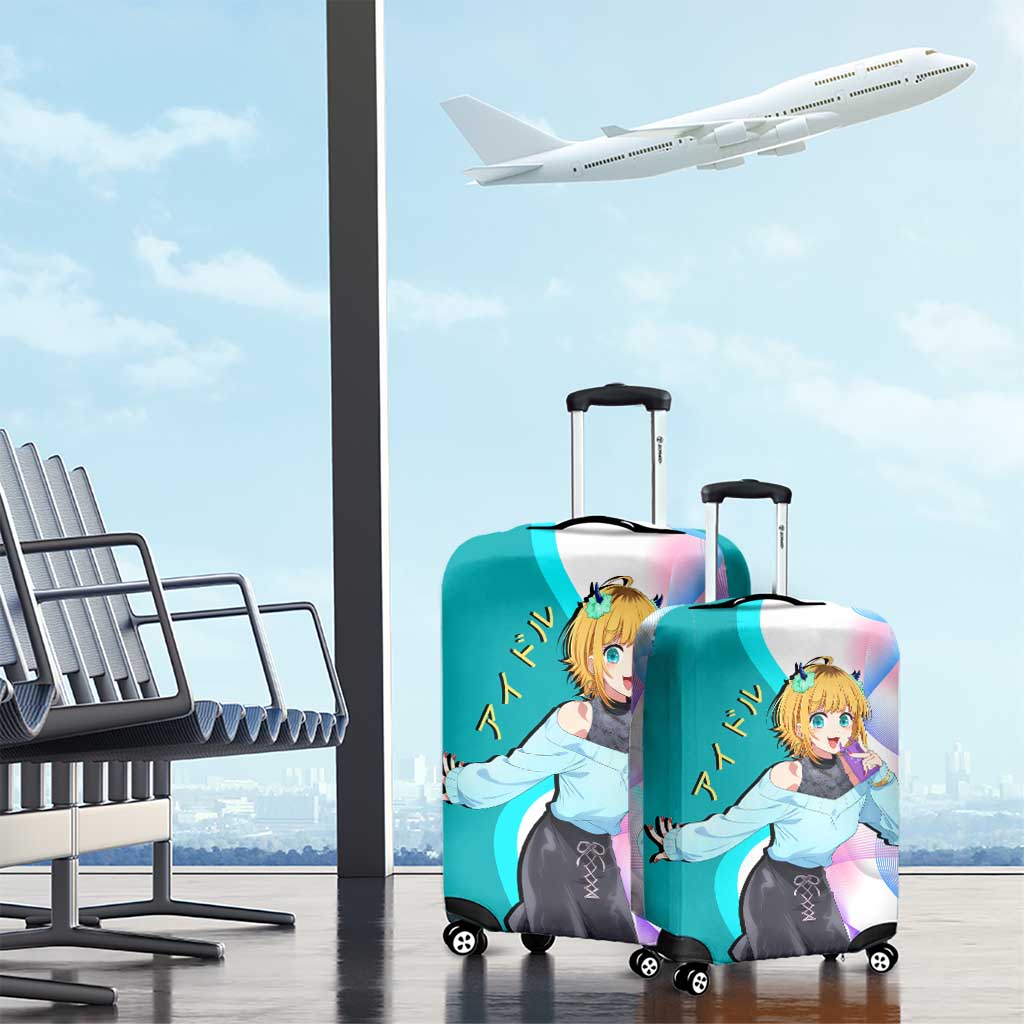 MEM-cho Idol Luggage Cover Playful Idol Anime Style