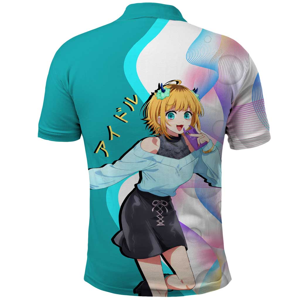 MEM-cho Idol Polo Shirt Playful Idol Anime Style