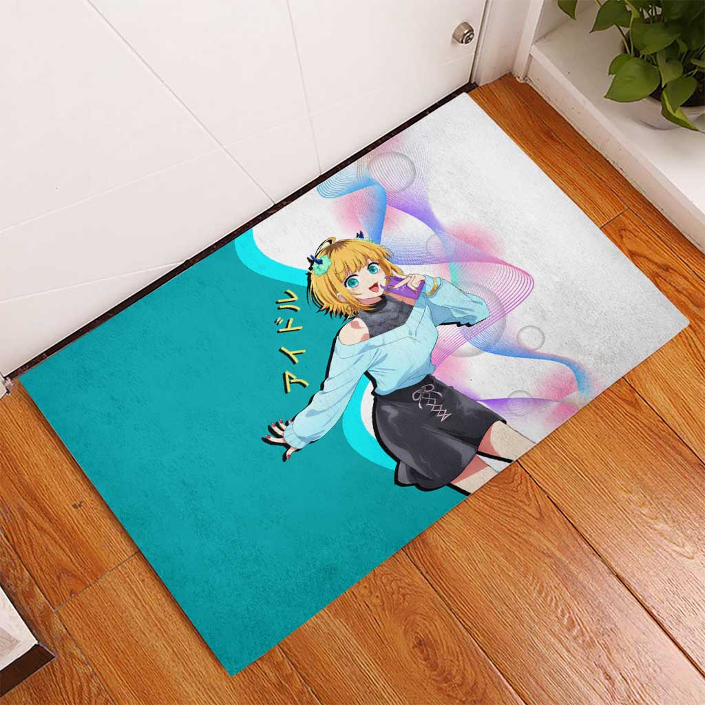 MEM-cho Idol Rubber Doormat Playful Idol Anime Style