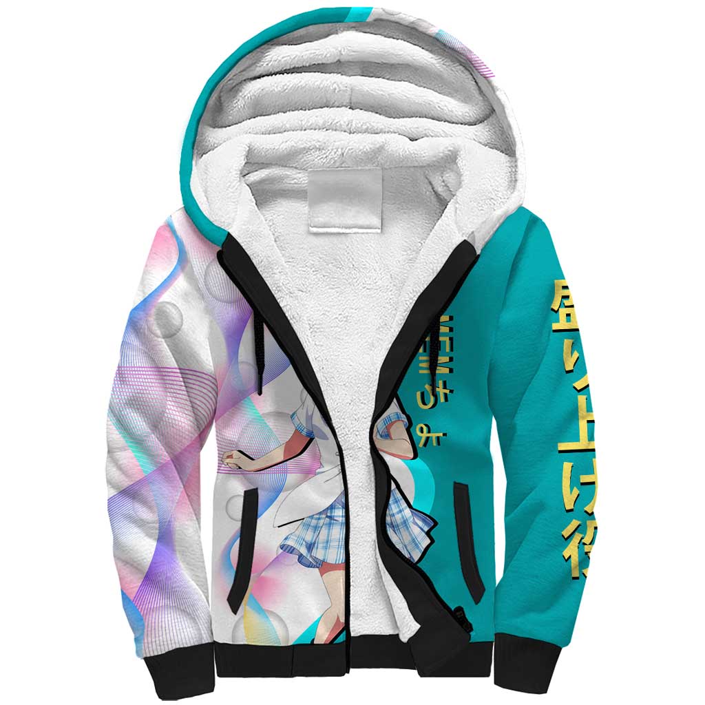 MEM-cho Idol Sherpa Hoodie Playful Idol Anime Style