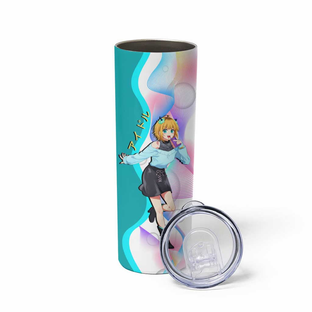 MEM-cho Idol Skinny Tumbler Playful Idol Anime Style