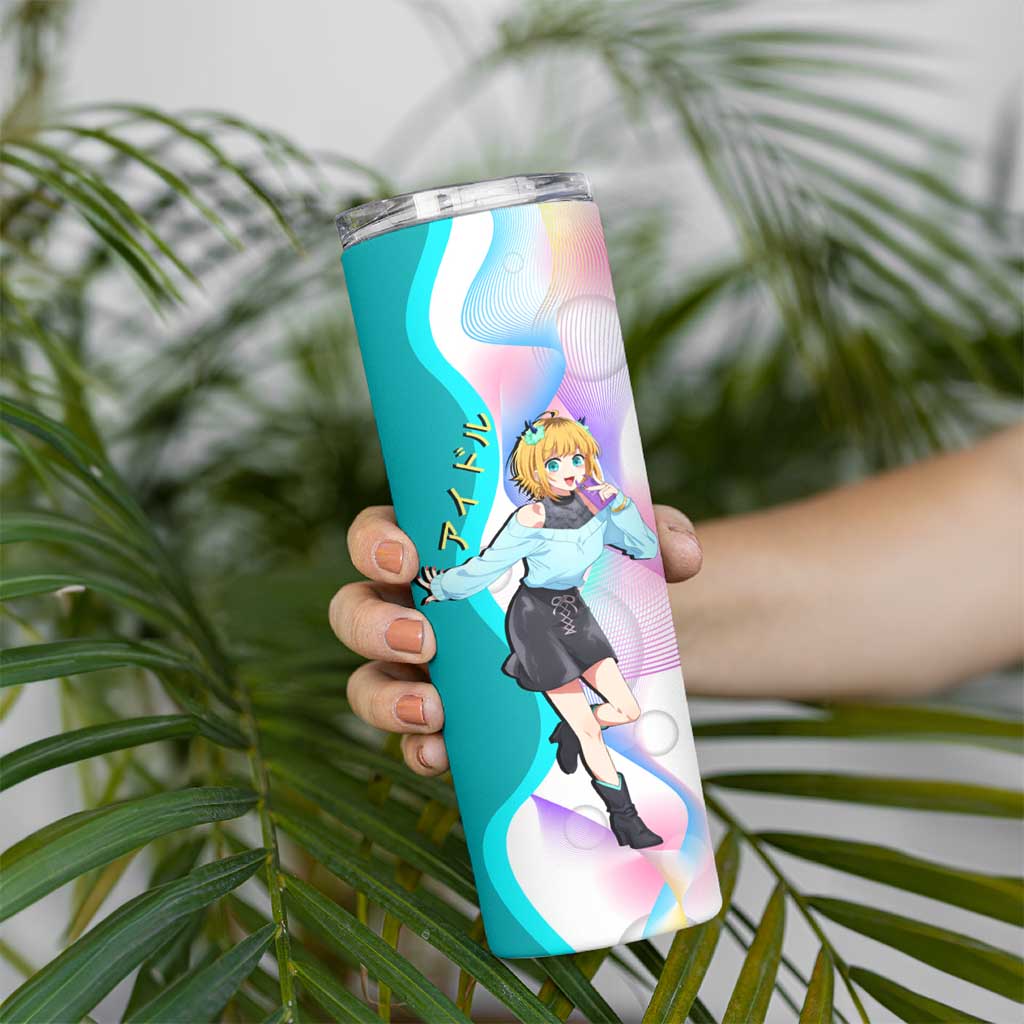 MEM-cho Idol Skinny Tumbler Playful Idol Anime Style