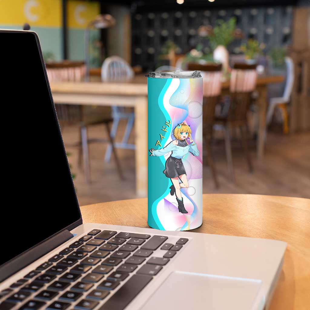 MEM-cho Idol Skinny Tumbler Playful Idol Anime Style