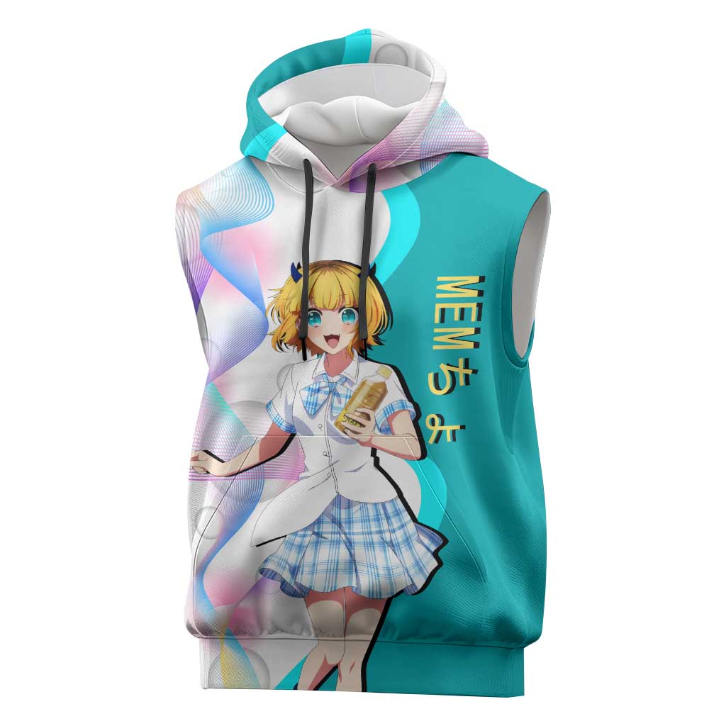 MEM-cho Idol Sleeveless Hoodie Playful Idol Anime Style