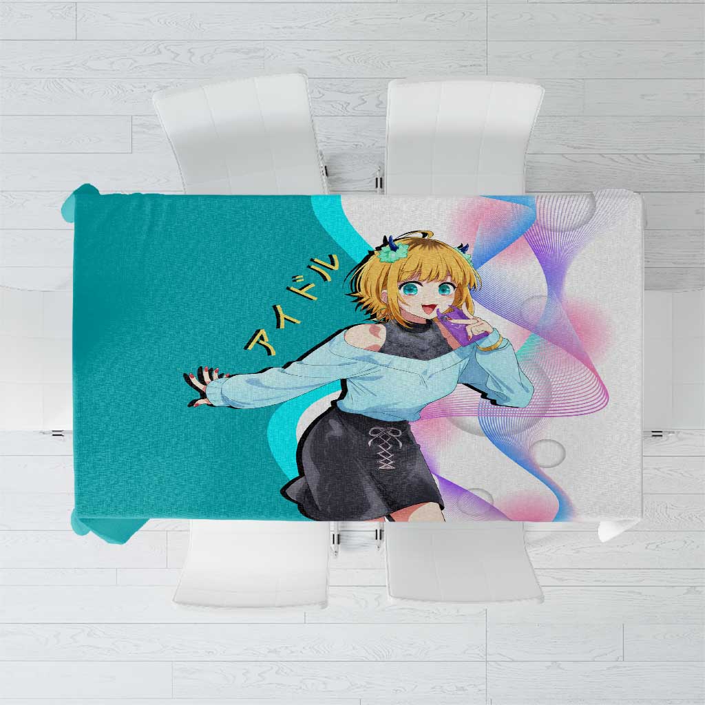MEM-cho Idol Tablecloth Playful Idol Anime Style
