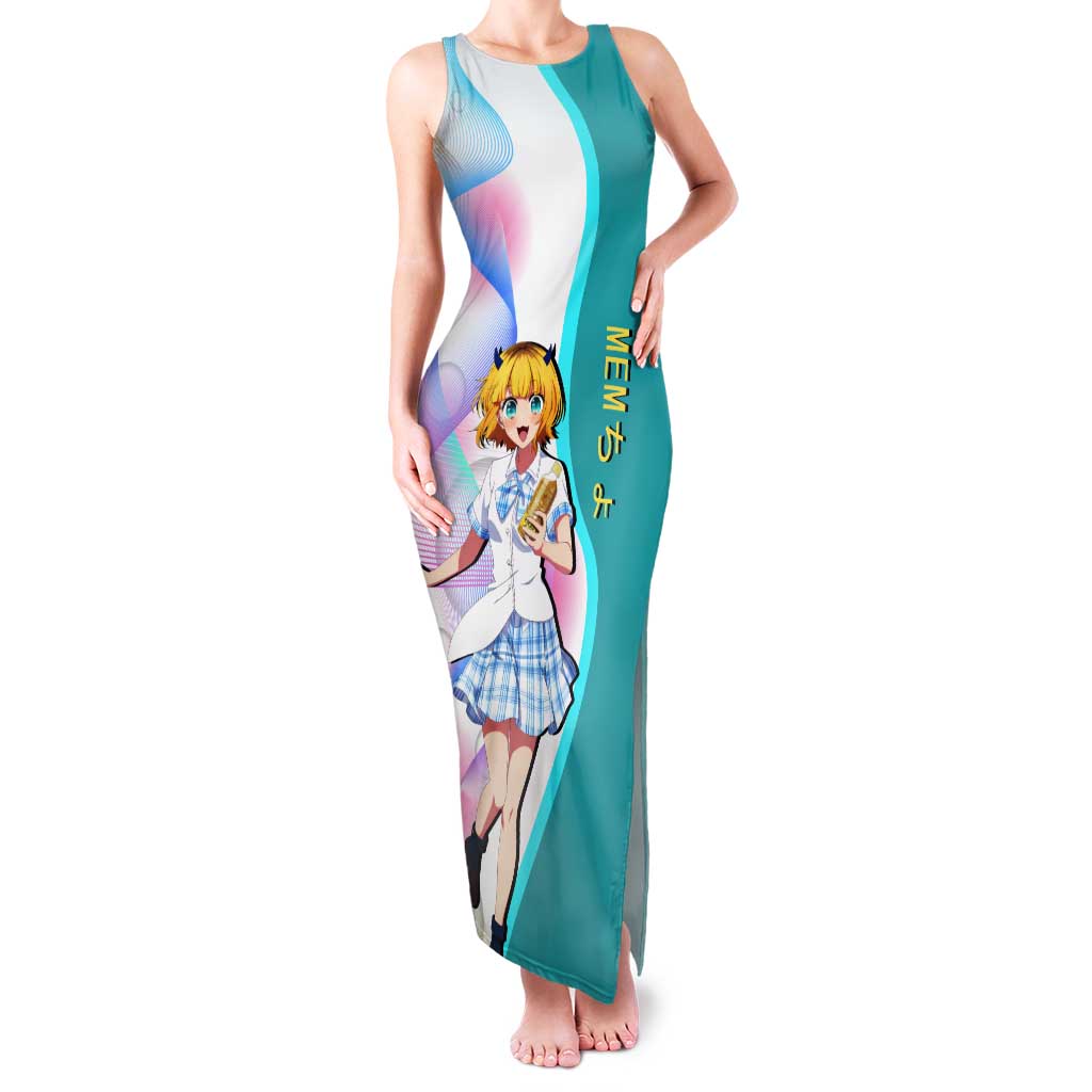 MEM-cho Idol Tank Maxi Dress Playful Idol Anime Style