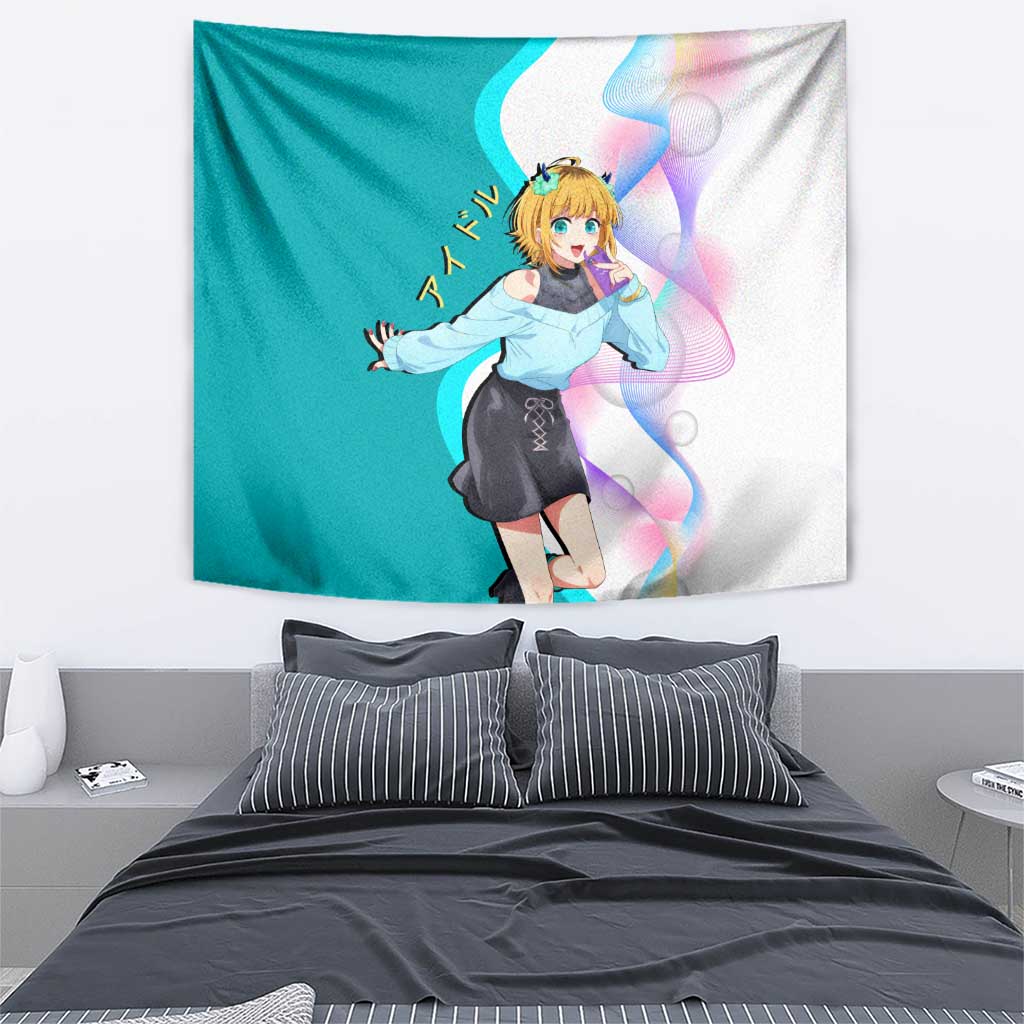 MEM-cho Idol Tapestry Playful Idol Anime Style