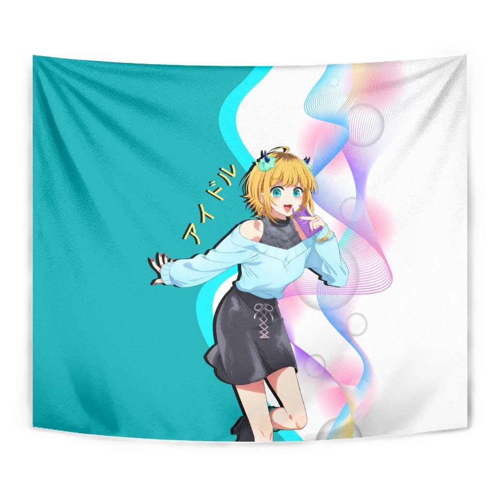 MEM-cho Idol Tapestry Playful Idol Anime Style