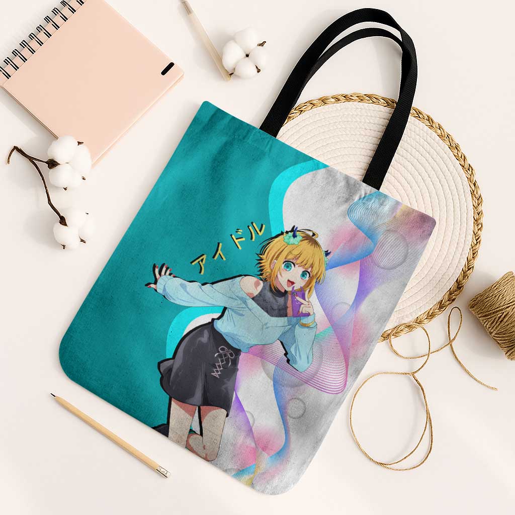 MEM-cho Idol Tote Bag Playful Idol Anime Style