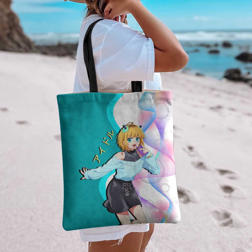 MEM-cho Idol Tote Bag Playful Idol Anime Style