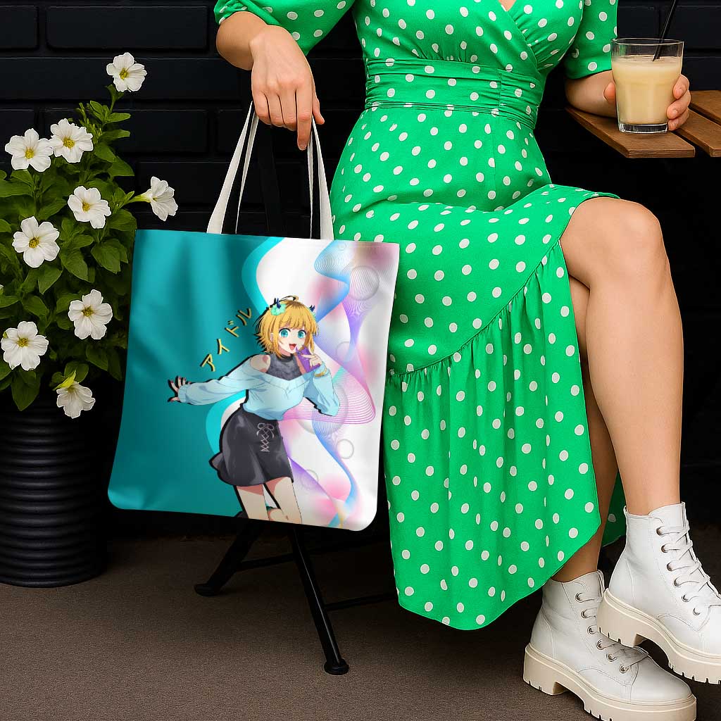 MEM-cho Idol Tote Bag Playful Idol Anime Style