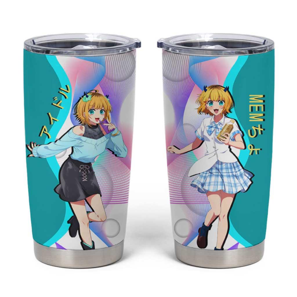 MEM-cho Idol Tumbler Cup Playful Idol Anime Style
