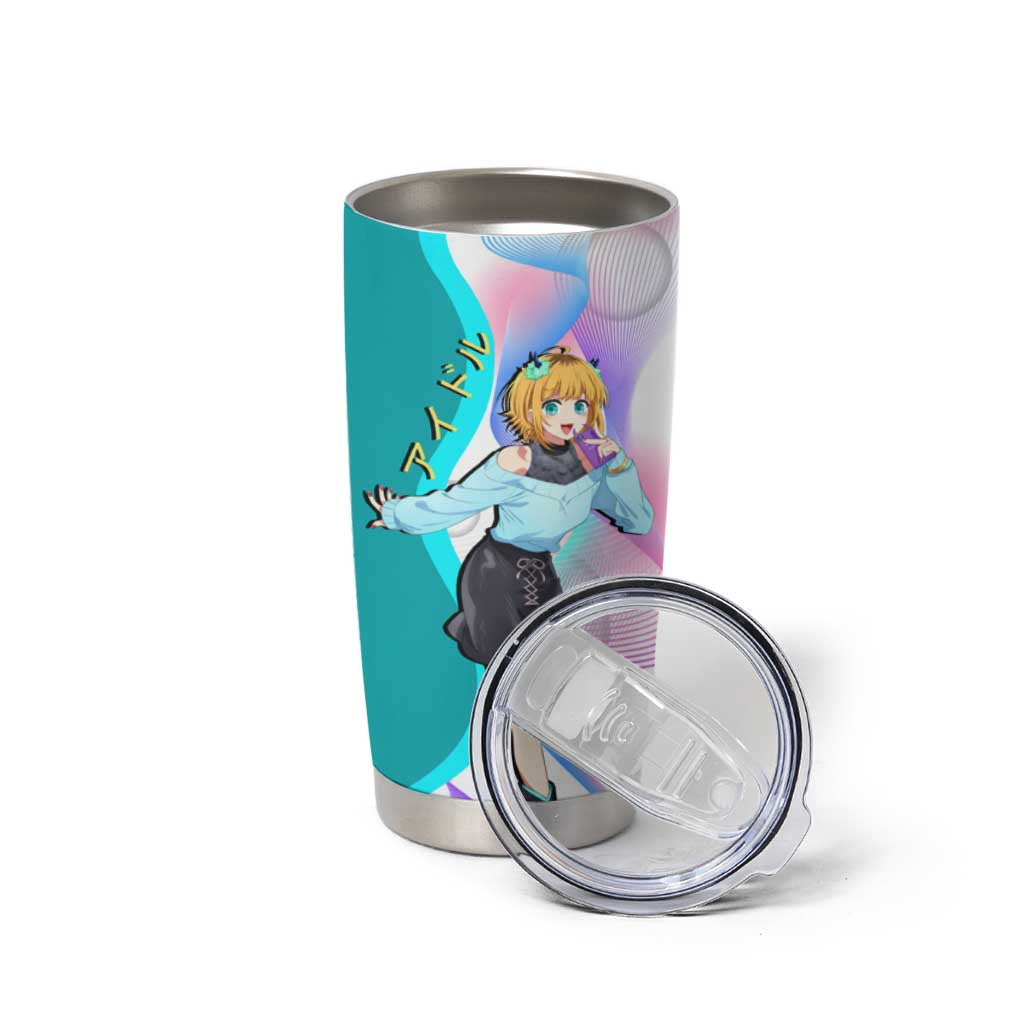 MEM-cho Idol Tumbler Cup Playful Idol Anime Style