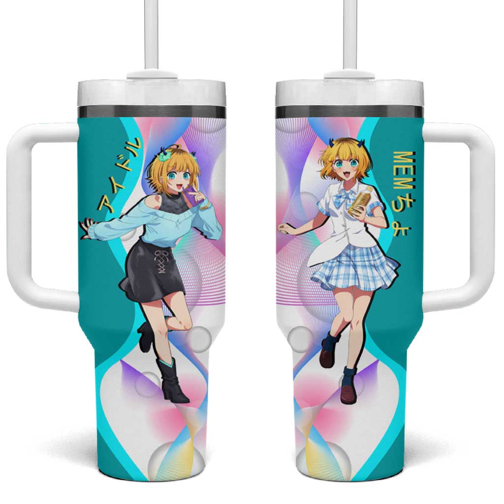 MEM-cho Idol Tumbler With Handle Playful Idol Anime Style