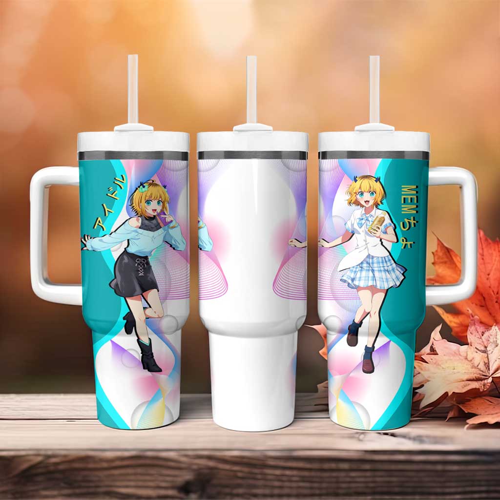 MEM-cho Idol Tumbler With Handle Playful Idol Anime Style