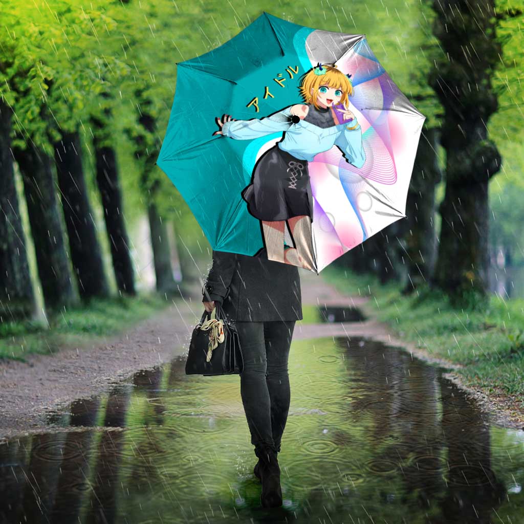 MEM-cho Idol Umbrella Playful Idol Anime Style