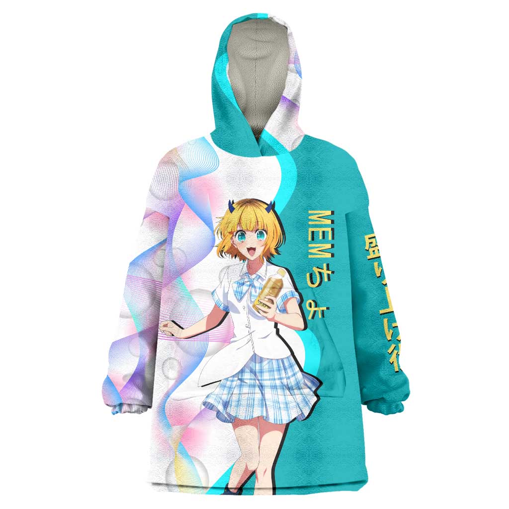 MEM-cho Idol Wearable Blanket Hoodie Playful Idol Anime Style