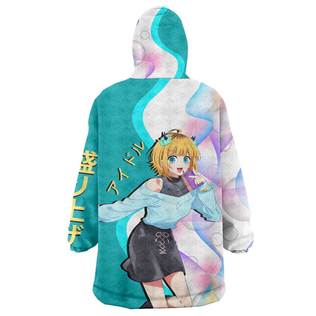 MEM-cho Idol Wearable Blanket Hoodie Playful Idol Anime Style