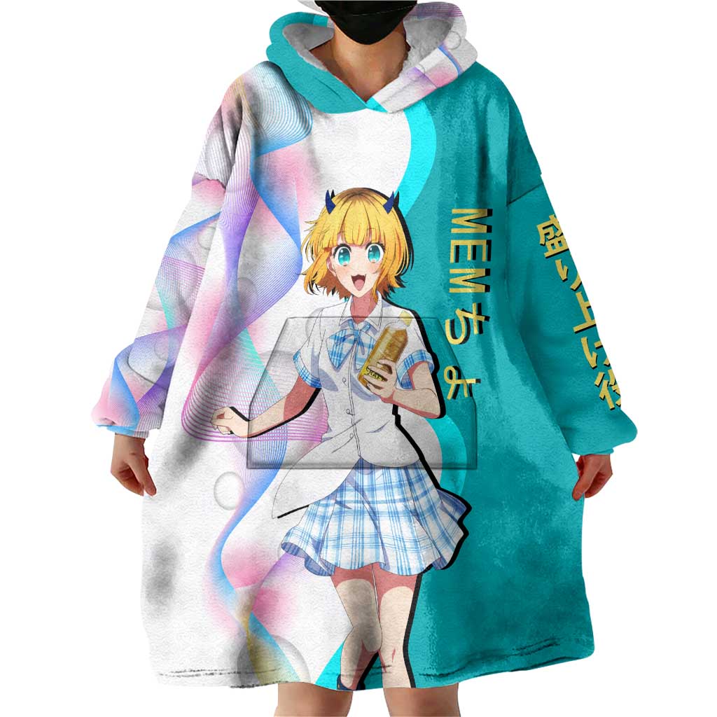 MEM-cho Idol Wearable Blanket Hoodie Playful Idol Anime Style