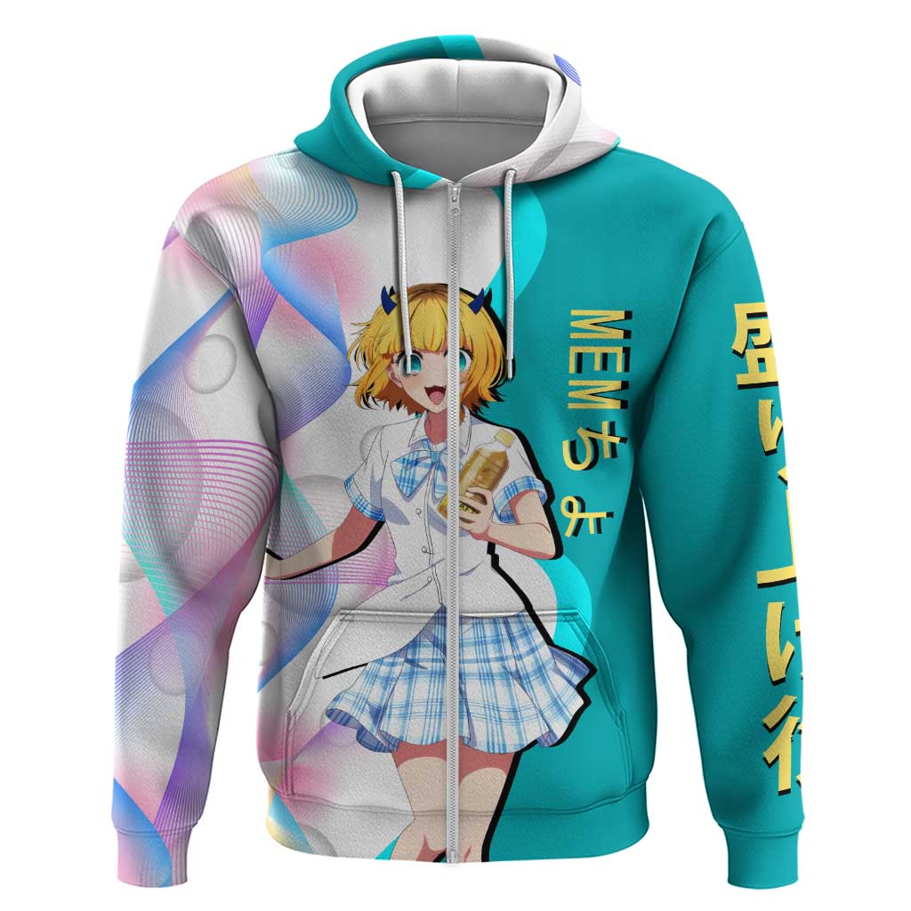 MEM-cho Idol Zip Hoodie Playful Idol Anime Style