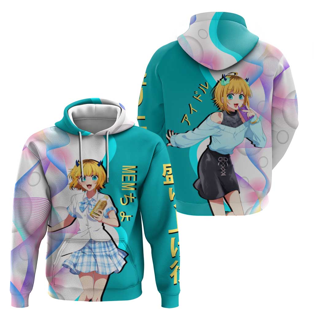 MEM-cho Idol Zip Hoodie Playful Idol Anime Style