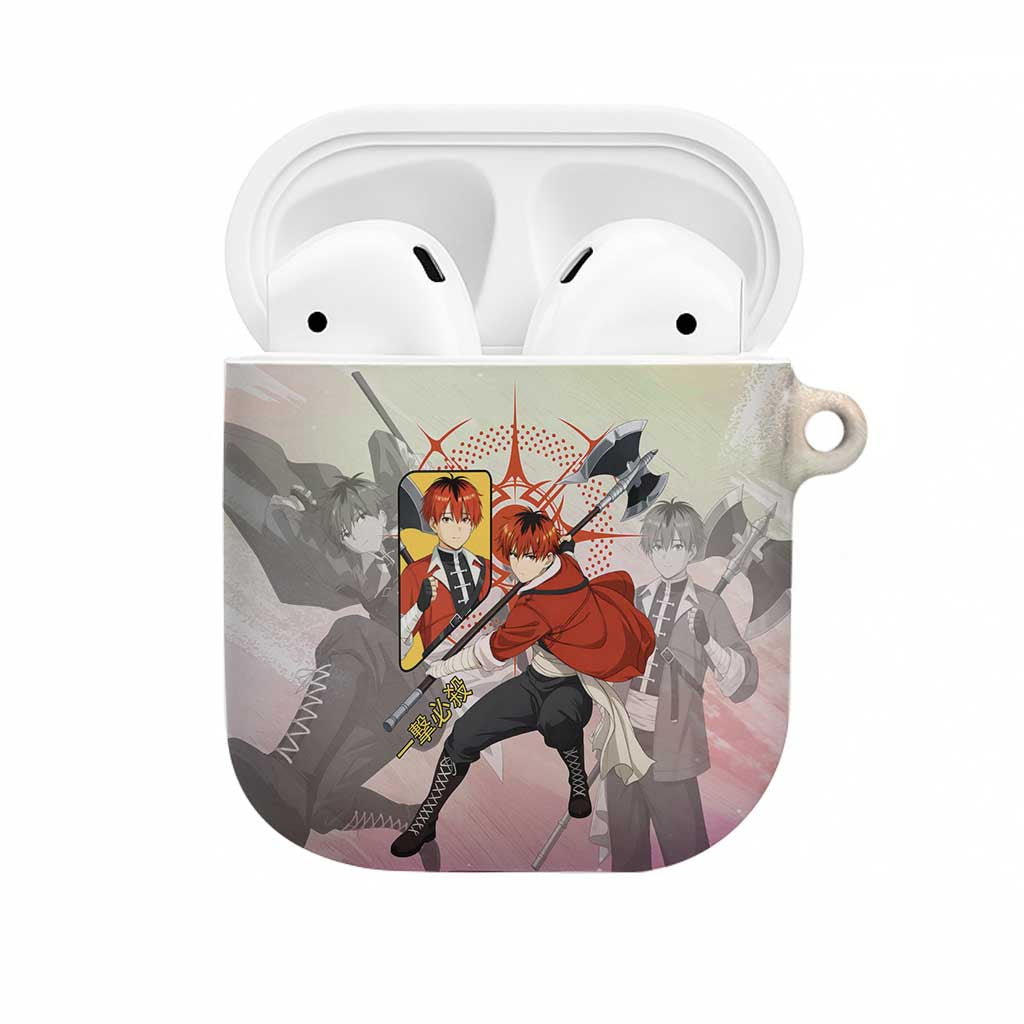 Stark Frieren Beyond Journey’s End AirPods Case Dynamic Anime Warrior Style