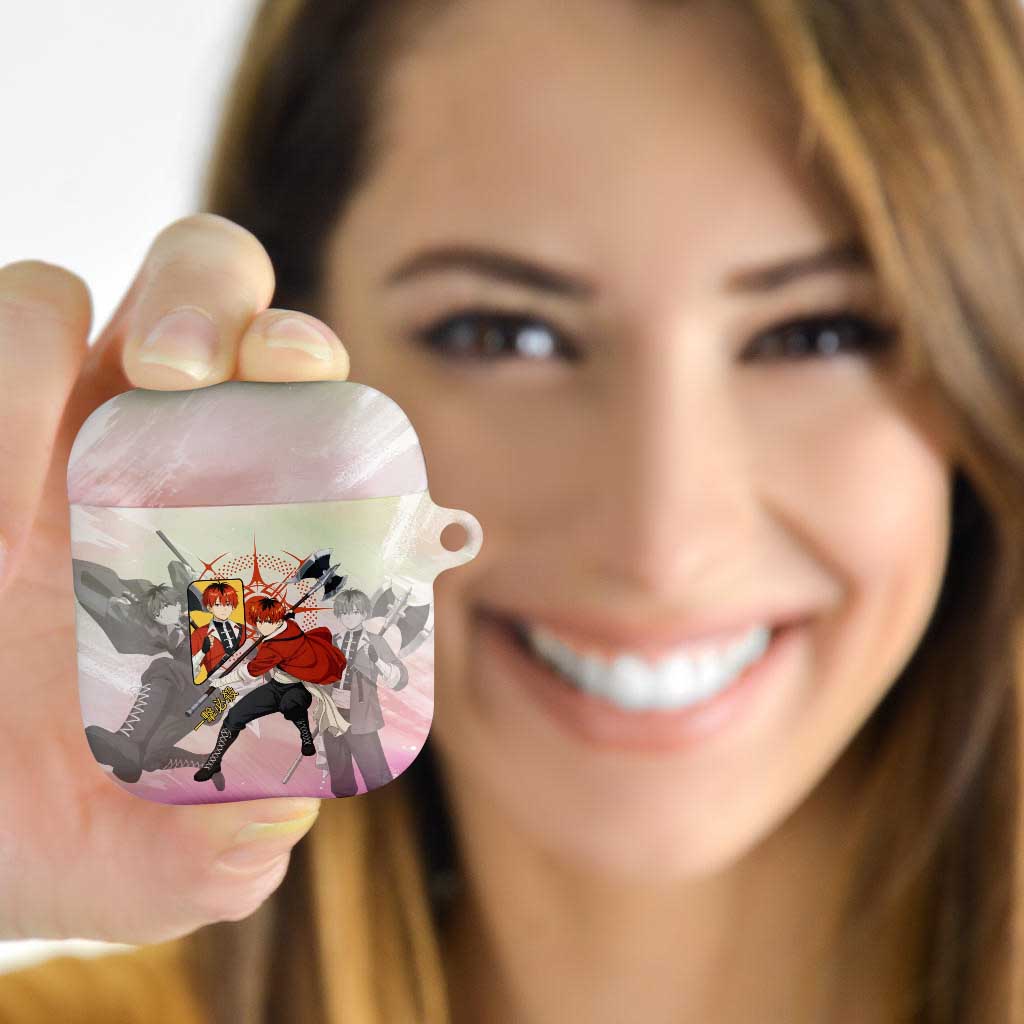 Stark Frieren Beyond Journey’s End AirPods Case Dynamic Anime Warrior Style