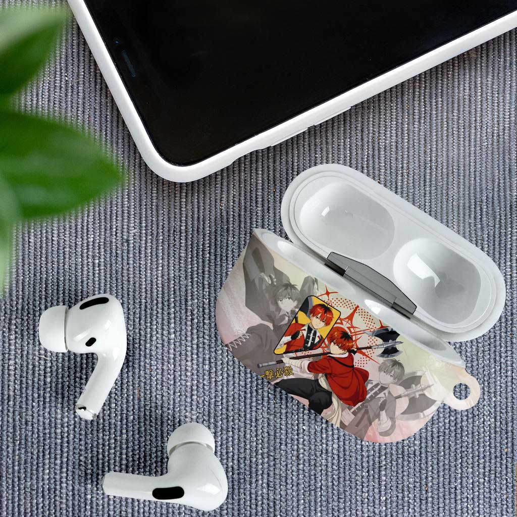 Stark Frieren Beyond Journey’s End AirPods Case Dynamic Anime Warrior Style