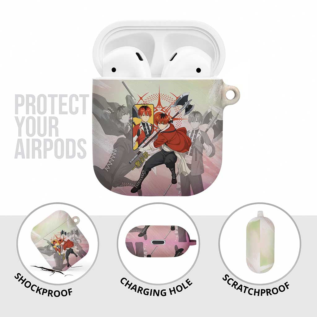 Stark Frieren Beyond Journey’s End AirPods Case Dynamic Anime Warrior Style