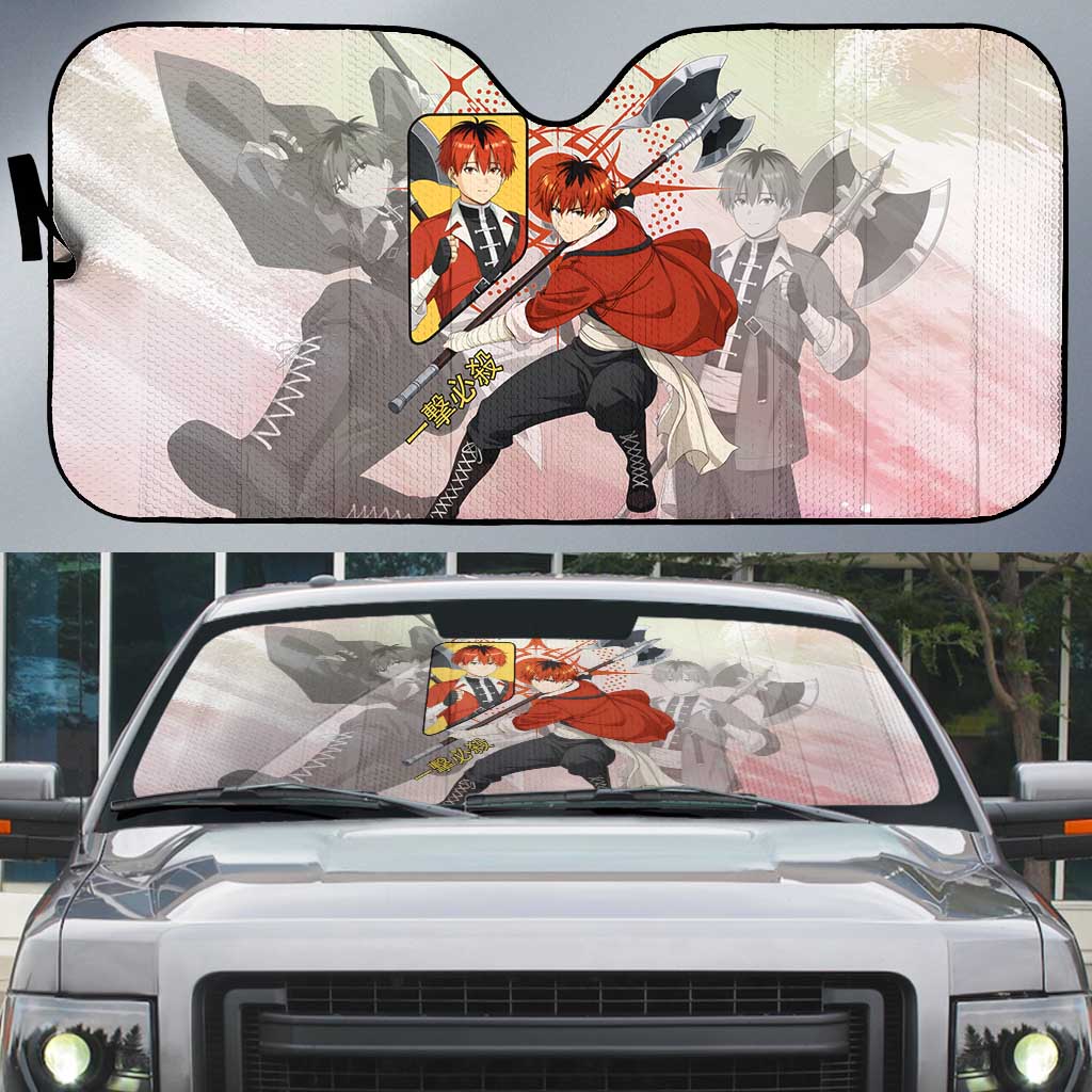 Stark Frieren Beyond Journey’s End Auto Sun Shade Dynamic Anime Warrior Style