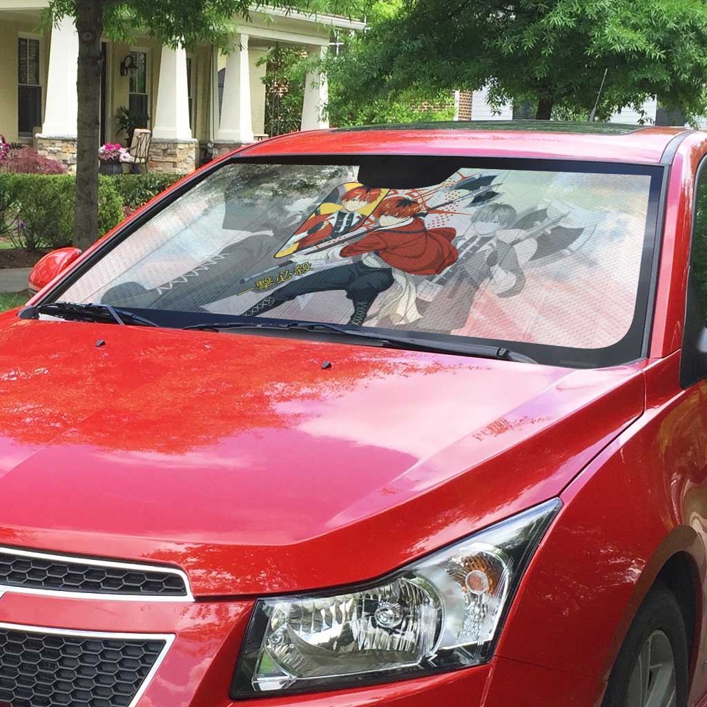 Stark Frieren Beyond Journey’s End Auto Sun Shade Dynamic Anime Warrior Style