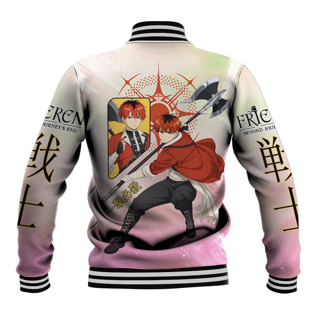 Stark Frieren Beyond Journey’s End Baseball Jacket Dynamic Anime Warrior Style